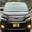 Toyota Vellfire 2010 Nyeusi - 3