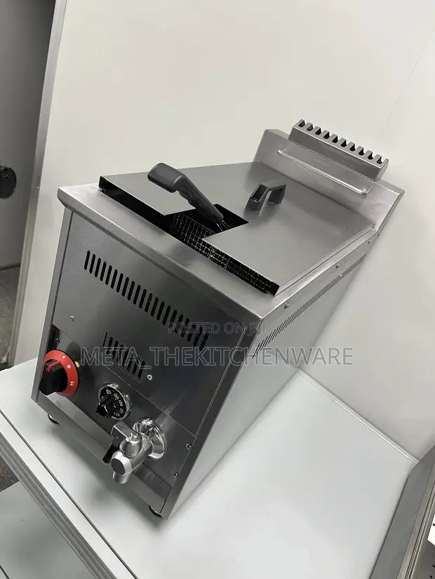 Commercial Gas Deep Fryer 18L - 1