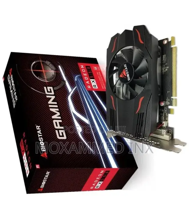 AMD Radeon RX 550 4GB Graphics Card + 8GB RAM - 1