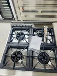 Commercial 4 Burner Gas Range Cooker with Oven - 2