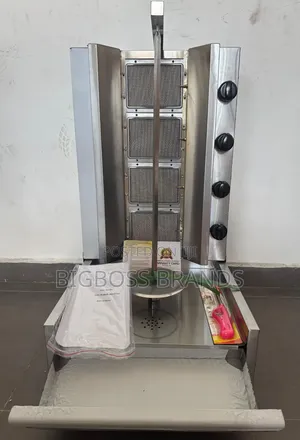 Brand New 4-Burner Gas Shawarma Machine