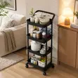 4-Tier Rolling Storage Trolley - 2