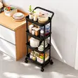 4-Tier Rolling Storage Trolley - 3