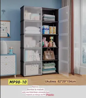 Brand New Plastic Cabinet with 2 Doors