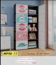 Brand New Plastic Cabinet with 2 Doors - 2