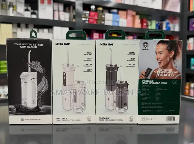 Green Lion Portable Oral Irrigator 180ml IPX7 Waterproof - 1