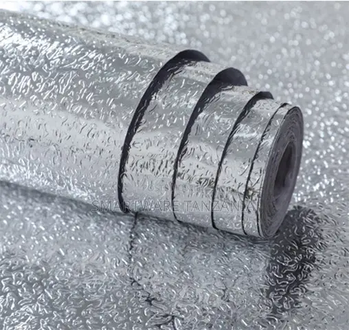Aluminum Foil Kitchen Oil Proof Heat Resistant Wall Protection Roll - 1