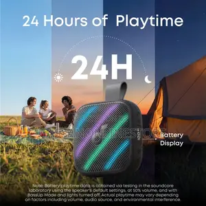Soundcore Boom Go 3i Portable Bluetooth Speaker - Black