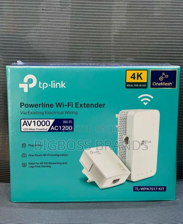 TP-Link Powerline WiFi Extender TL-WPA7517 KIT - 1