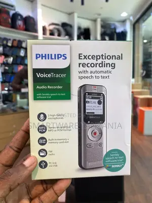 Philips VoiceTracer Audio Recorder with Speech-to-Text