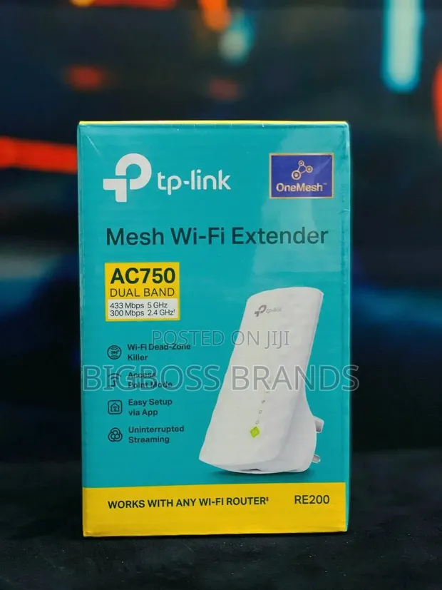 TP-Link RE200 Kiendelezi cha Wi-Fi - 1