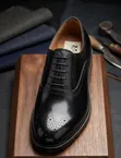 Anax Men's Leather Moccasins - 4