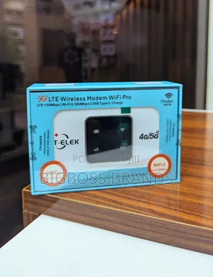 T-Elek Portable Pocket Wi-Fi (Connects Up to 12 Users)