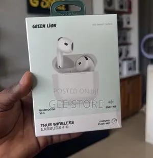 Green Lion Earbuds 4 - Brand New