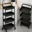 4-Tier Rolling Storage Trolley - 2