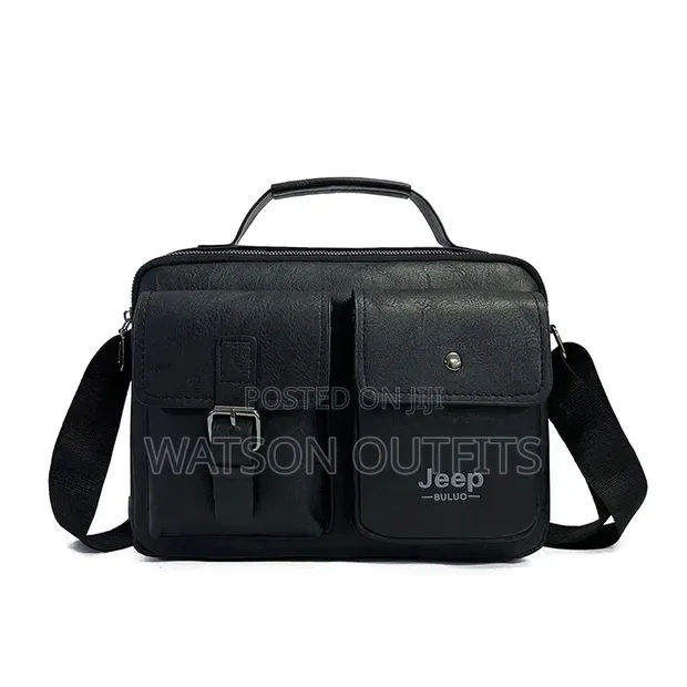 Genuine Leather Jeep Classic Handbag - 1