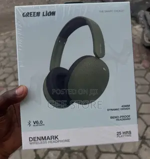Green Lion Denmark Wireless Over-Ear Headphones