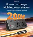 Yesido VC07 Car Inverter 200W - 2