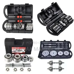 Bench 50kg Chrome Barbell Set
