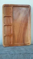 Large Wooden Choma Platter - 1