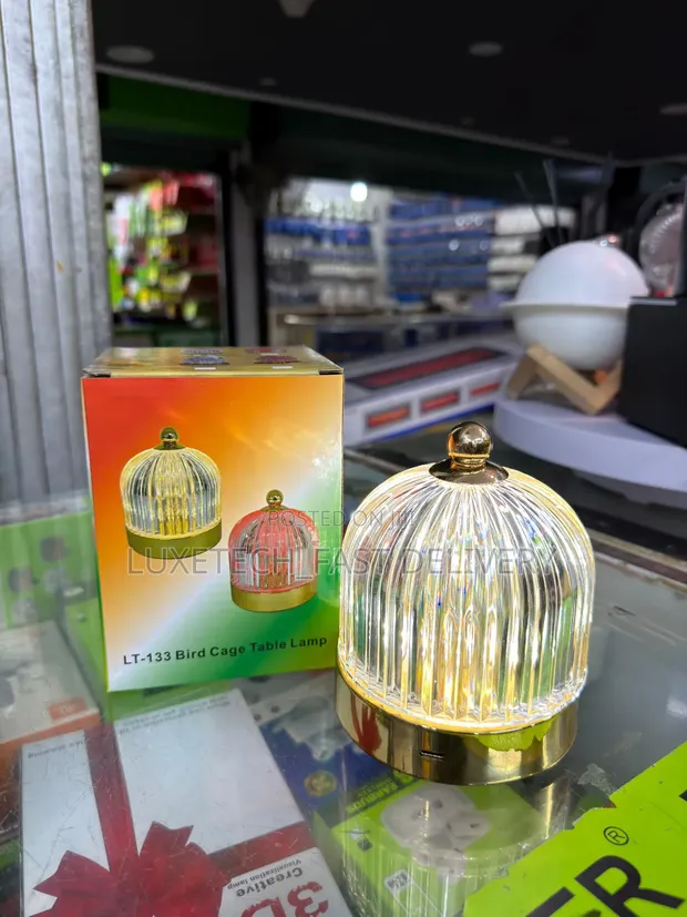 Mini LT-133 Bird Cage Rechargeable Table Lamp - 1