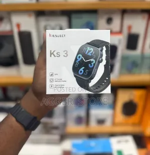 Kieselect KS3 Smart Calling Watch YFT2115EU Black