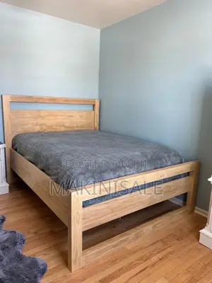Wooden Bed Frame (5x6) - Brand New