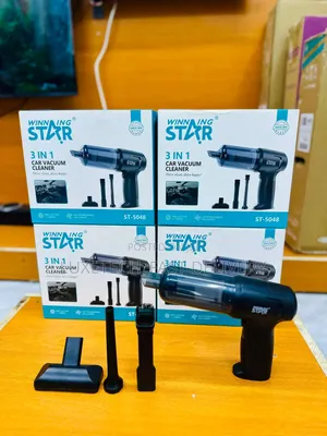Winning Star 3-in-1 Rechargeable Car Vacuum Cleaner