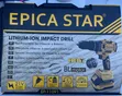 Epica Star 21V Brushless Cordless Impact Drill with 2 Batteries - 2