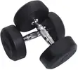 15kg Rubber Dumbbell Set - 2