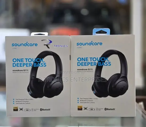 Soundcore Q11i Wireless Over-Ear Bluetooth Headphones by Anker - 1