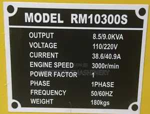 Brand New 8.5KVA Diesel Generator