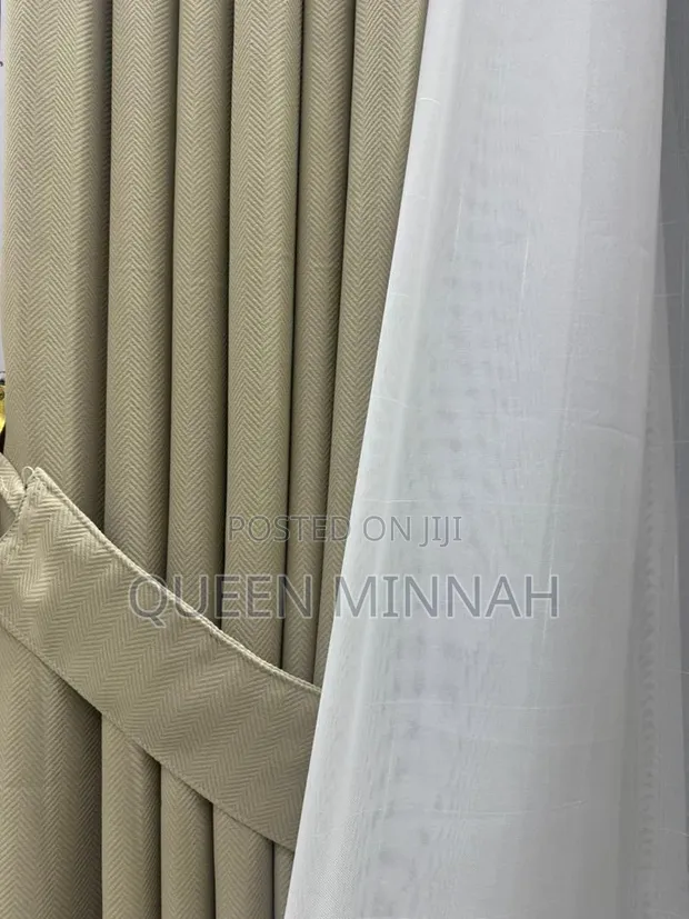 Dual-Layer Curtain Set - 1