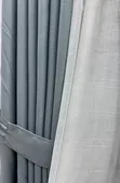 Curtain Set - 3 Pieces (2 Heavy, 1 Light) - 1