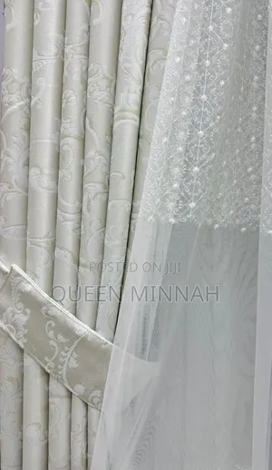 Curtain Set - 3 Pieces (2 Heavy, 1 Light)