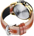 Golden Hour Men's Genuine Leather Strap Watch - Brand New - 4