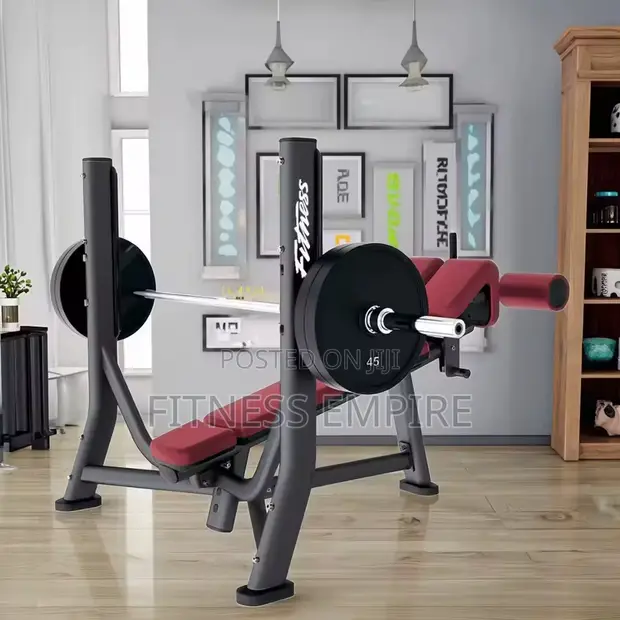 Heavy Duty Decline Bench Press (No Weights) - 1