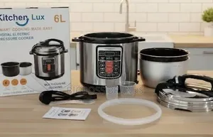 KitchenLux Pressure Cooker Set (2 Pots)