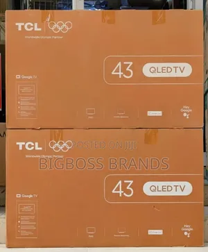 TCL 43" QLED Google TV