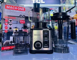 Mach One 6-in-1 Food Processor, Blender & Grinder (3L, 9500W)