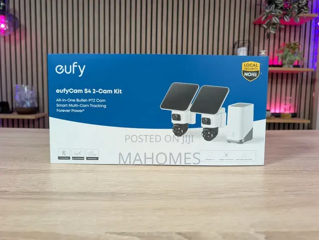Eufycam S4 Seti ya Kamera 2 - Bullet-PTZ Yote-kwa-Moja - 1