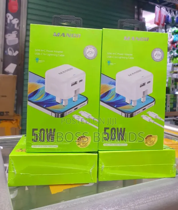 Mango 50W Type-C to Type-C Fast Charger - 1