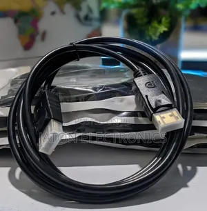 Kebo ya DisplayPort kwenda DisplayPort 1.8m yenye Kifungio