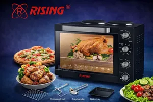 Rising 60L Oven (4 Knobs)