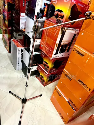 Professional Boom Microphone Stand with Tripod Base