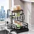 3-Tier Multifunction Draining Rack - 1