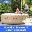 Intex 28426 Inflatable Bubble Jacuzzi Spa 196x71cm - 2