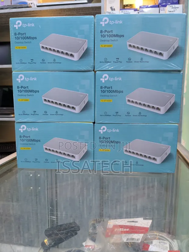 TP-Link 8-Port Switch TL-SF1008D - 1