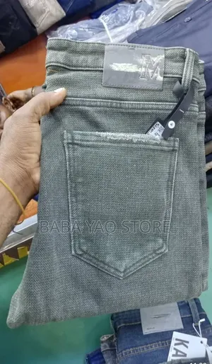 Men's Colorfast Green Jeans