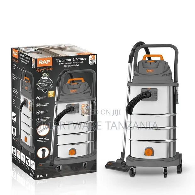 Raf R.8717 60L 1400W Wet Dry Shop Vacuum Cleaner - 1